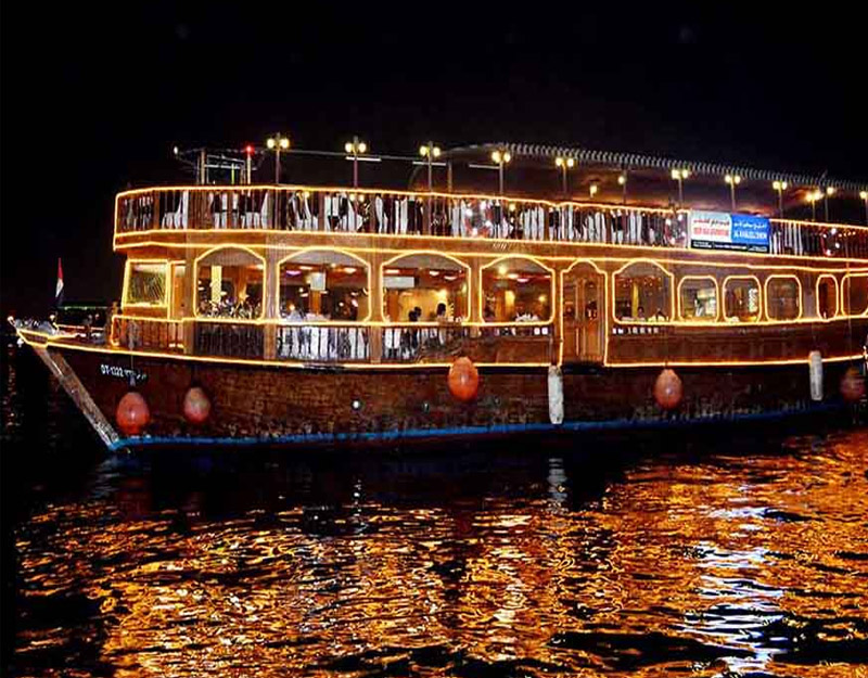 Dubai Cruise Canal - Dhow Cruise Dubai